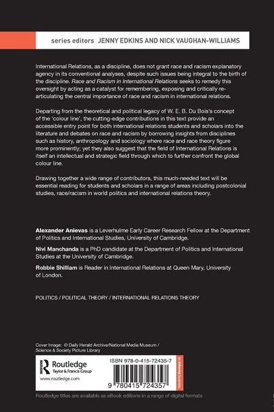 Produktbild: Race and Racism in International Relations