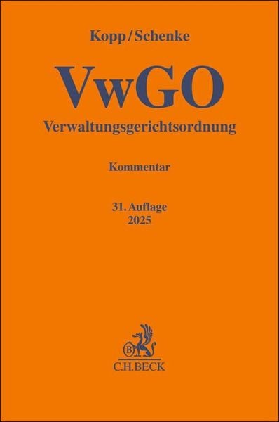 Produktbild: Verwaltungsgerichtsordnung. VwGO