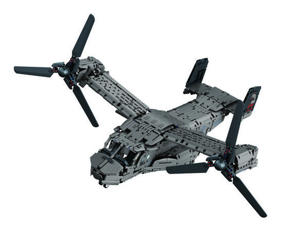 Produktbild: Revell Modellbau Flugzeug Brick System Bell Boeing V-22 Osprey
