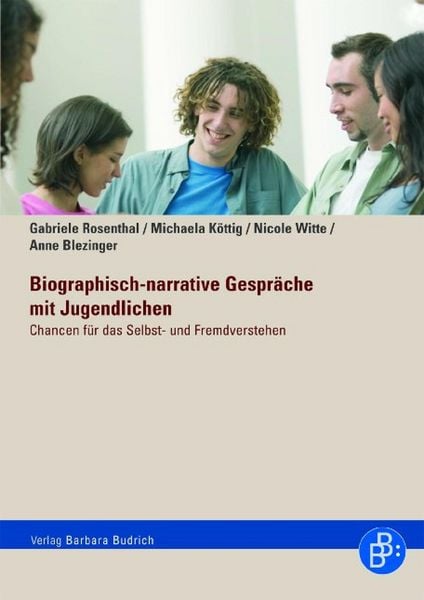 Produktbild: Biographisch-narrative Gespr&auml;che mit Jugendlichen
