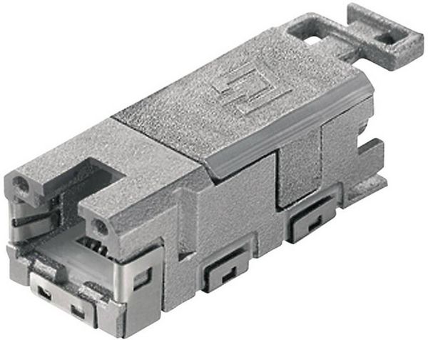 Produktbild: Teleg&auml;rtner 100007525 STX V1 RJ45-Moduleinsatz Cat.6A 100007525 Buchse, gerade Pole: 8P8C 1 St.