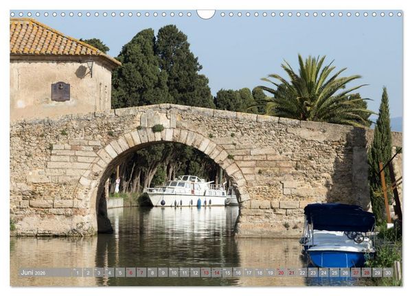 Produktbild: Hausbooturlaub Frankreich - Canal du Midi (Wandkalender 2026 DIN A3 quer), CALVENDO Monatskalender