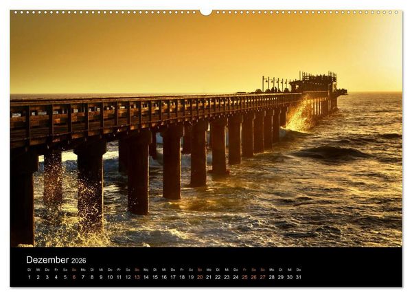 Produktbild: Namibia: Ein Traum von sanftem Licht und unendlicher Weite (hochwertiger Premium Wandkalender 2026 DIN A2 quer), Kunstdruck in Hochglanz