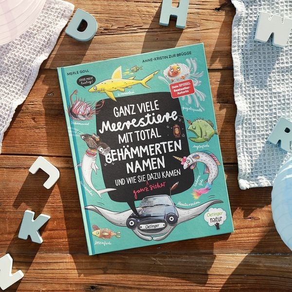 Produktbild: Ganz viele Meerestiere mit total behämmerten Namen und wie sie (ganz sicher) dazu kamen