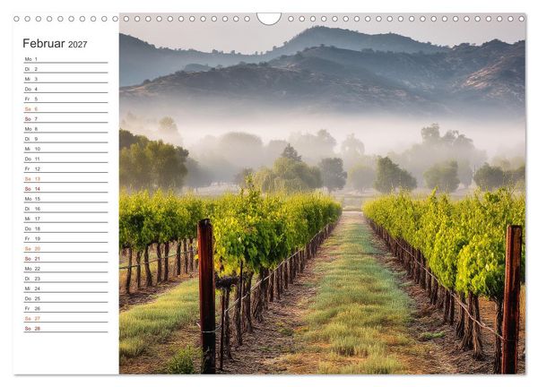 Produktbild: Zwischen Reben und Himmel (Wandkalender 2027 DIN A3 quer), CALVENDO Monatskalender