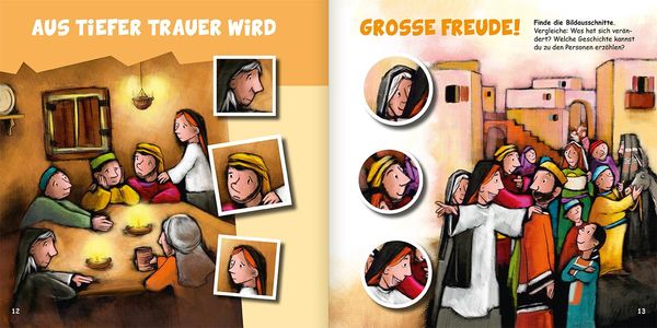 Produktbild: Mein Bibel-Mitmach-Heft. Trauer und Freude