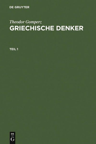 Produktbild: Griechische Denker