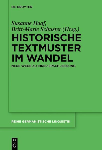 Produktbild: Historische Textmuster im Wandel