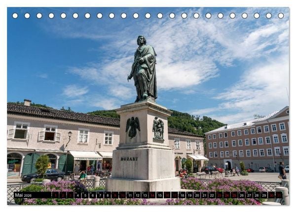 Produktbild: Salzburg - &Ouml;sterreich (Tischkalender 2026 DIN A5 quer), CALVENDO Monatskalender