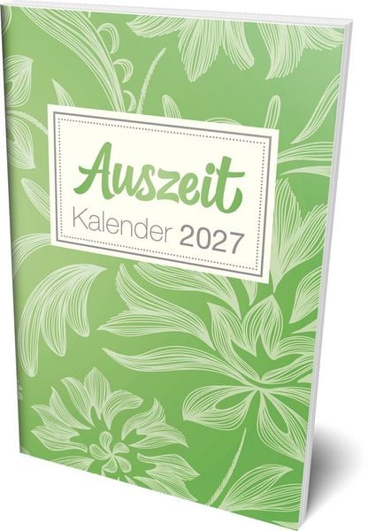 Produktbild: Auszeit Kalender 2027 - Taschenbuchkalender