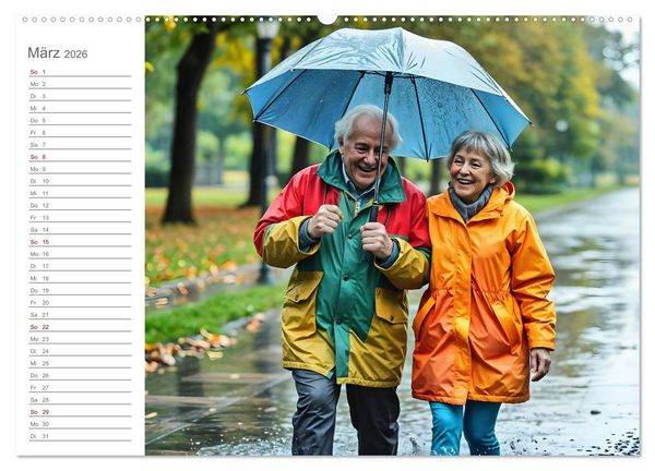 Produktbild: Renten-Turbo. Wenn der Ruhestand erst richtig Fahrt aufnimmt (Wandkalender 2026 DIN A2 quer), CALVENDO Monatskalender