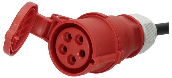 Produktbild: Brennenstuhl 1169390100 Strom Verl&auml;ngerungskabel 32 A Schwarz 10 m H07RN-F 5G 4 mm&sup2;