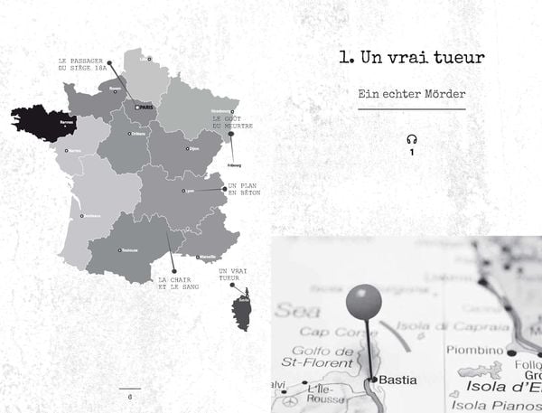 Produktbild: Langenscheidt Krimi zweisprachig Franz&ouml;sisch - Un vrai tueur - Ein echter M&ouml;rder (A2/B1)
