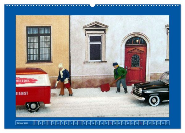 Produktbild: Die Welt der kleinen Autos (Wandkalender 2026 DIN A2 quer), CALVENDO Monatskalender