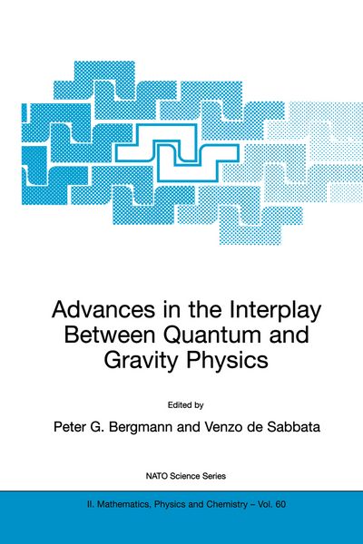 Produktbild: Advances in the Interplay Between Quantum and Gravity Physics