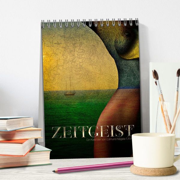 Produktbild: Zeitgeist (Tischkalender 2026 DIN A5 hoch), CALVENDO Monatskalender