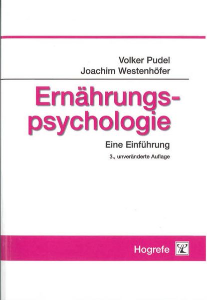 Produktbild: Ern&auml;hrungspsychologie
