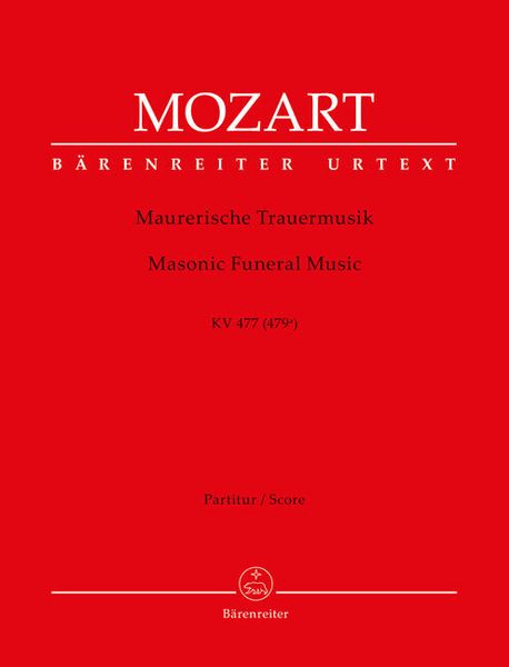 Produktbild: Maurerische Trauermusik KV 477 (479a)