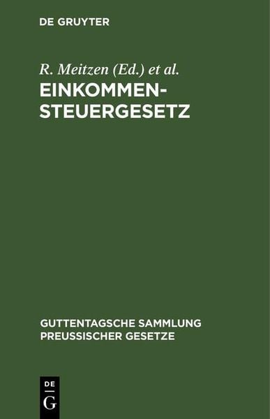 Produktbild: Einkommensteuergesetz