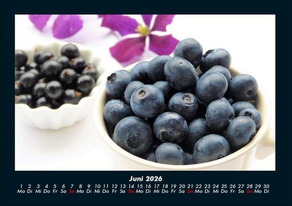 Produktbild: Obstkalender 2026 Fotokalender DIN A4