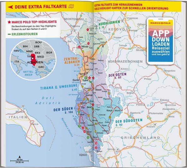 Produktbild: MARCO POLO Reisef&uuml;hrer Albanien