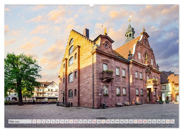 Produktbild: Ettlingen Impressionen (Wandkalender 2026 DIN A2 quer), CALVENDO Monatskalender