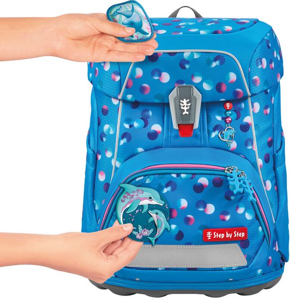 Produktbild: STEP BY STEP&reg;&nbsp;Schulrucksack-Set FIT 5teilig, Dolphin Finja