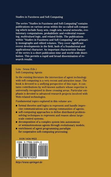 Produktbild: Soft Computing Agents