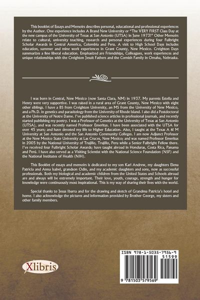 Produktbild: Essays and Memoirs on Life and Professional Experiences