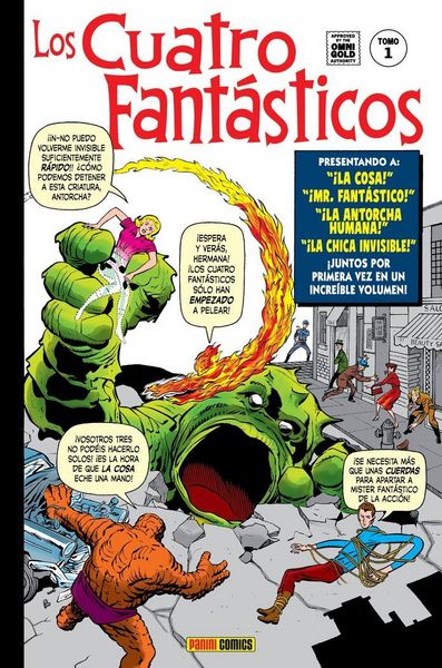 Produktbild: Marvel Gold. Los Cuatro Fant&Atilde;&iexcl;sticos 1
