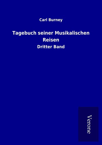 Produktbild: Tagebuch seiner Musikalischen Reisen