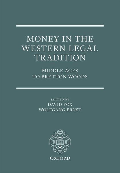 Produktbild: Money in the Western Legal Tradition