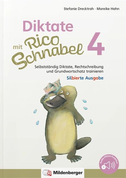 Produktbild: Diktate mit Rico Schnabel, Klasse 4 - silbierte Ausgabe