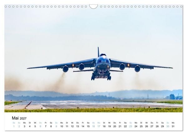 Produktbild: Air Cargo - Frachtflugzeuge, Giganten der L&uuml;fte (Wandkalender 2027 DIN A3 quer), CALVENDO Monatskalender