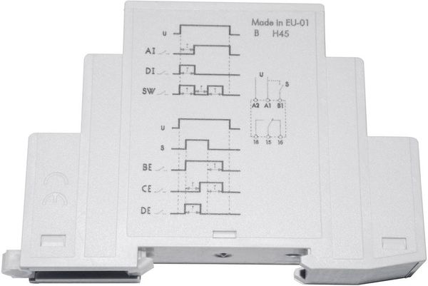 Produktbild: CMFR-66 Zeitrelais Multifunktional 1 St. Zeitbereich: 24h (max) 1 Wechsler