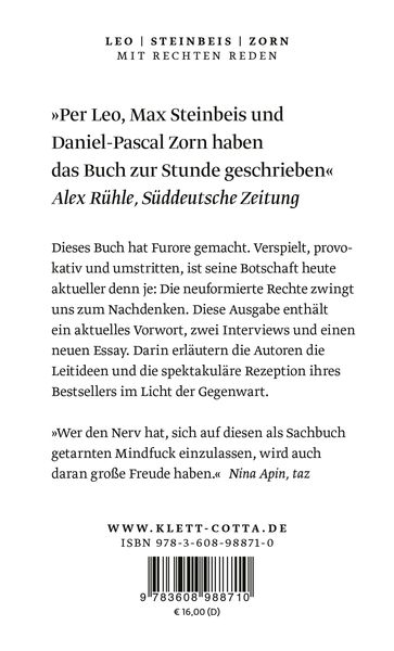 Produktbild: Mit Rechten reden