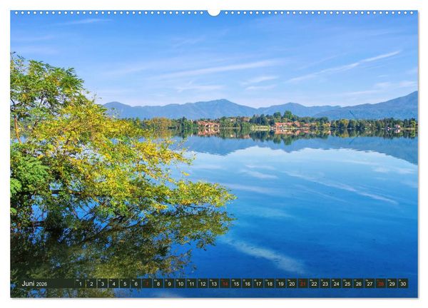 Produktbild: Lago di Varese - Eine der sch&ouml;nsten Seenlandschaften Italiens (Wandkalender 2026 DIN A2 quer), CALVENDO Monatskalender