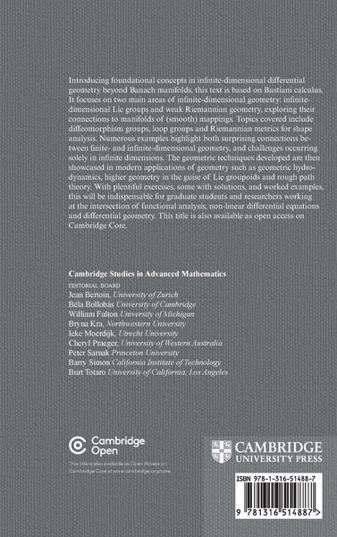 Produktbild: An Introduction to Infinite-Dimensional Differential Geometry