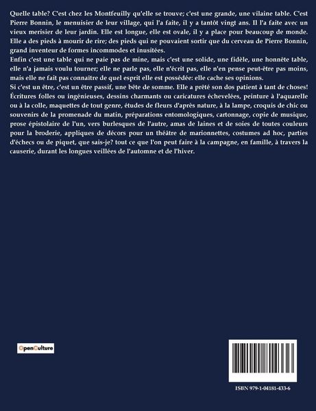 Produktbild: Autour de la table