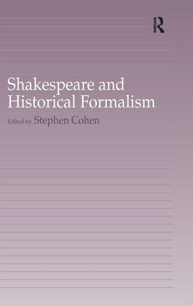 Produktbild: Shakespeare and Historical Formalism