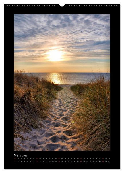 Produktbild: Sylt Impressionen (Wandkalender 2026 DIN A2 hoch), CALVENDO Monatskalender