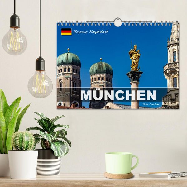 Produktbild: Bayerns Hauptstadt: M&uuml;nchen (Wandkalender 2027 DIN A4 quer), CALVENDO Monatskalender