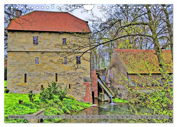 Produktbild: Kreis Coesfeld im M&uuml;nsterland - Stadt Land Flu&szlig; (Wandkalender 2026 DIN A4 quer), CALVENDO Monatskalender