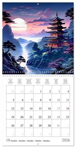 Produktbild: China - Magical Landscapes (Wall Calendar 2026 12 &times; 12 Inch) CALVENDO 12 Month Wall Calendar