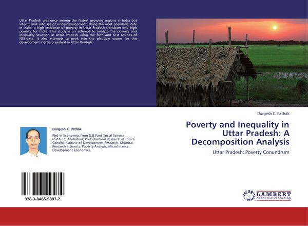 Produktbild: Poverty and Inequality in Uttar Pradesh: A Decomposition Analysis