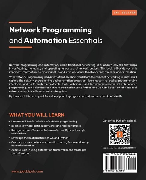 Produktbild: Network Programming and Automation Essentials