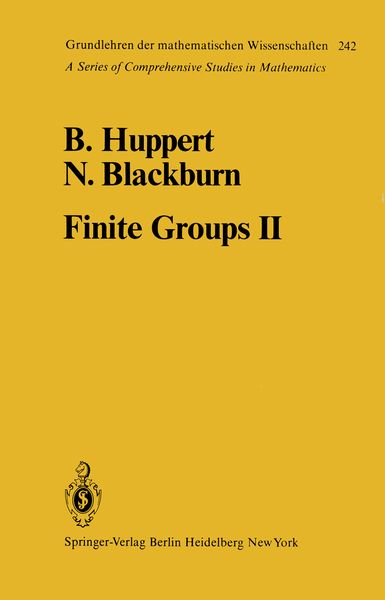Produktbild: Finite Groups II