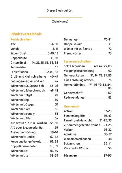 Produktbild: Mein R&auml;tselblock Deutsch 2. Klasse