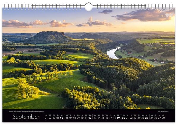 Produktbild: Kalender Faszinierende S&auml;chsische Schweiz 2027