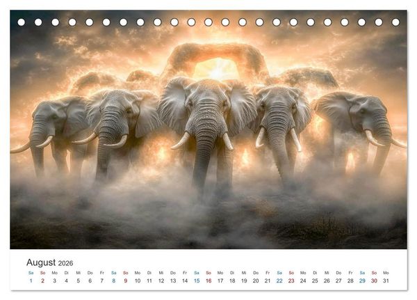 Produktbild: W&auml;chter der Freiheit (Tischkalender 2026 DIN A5 quer), CALVENDO Monatskalender